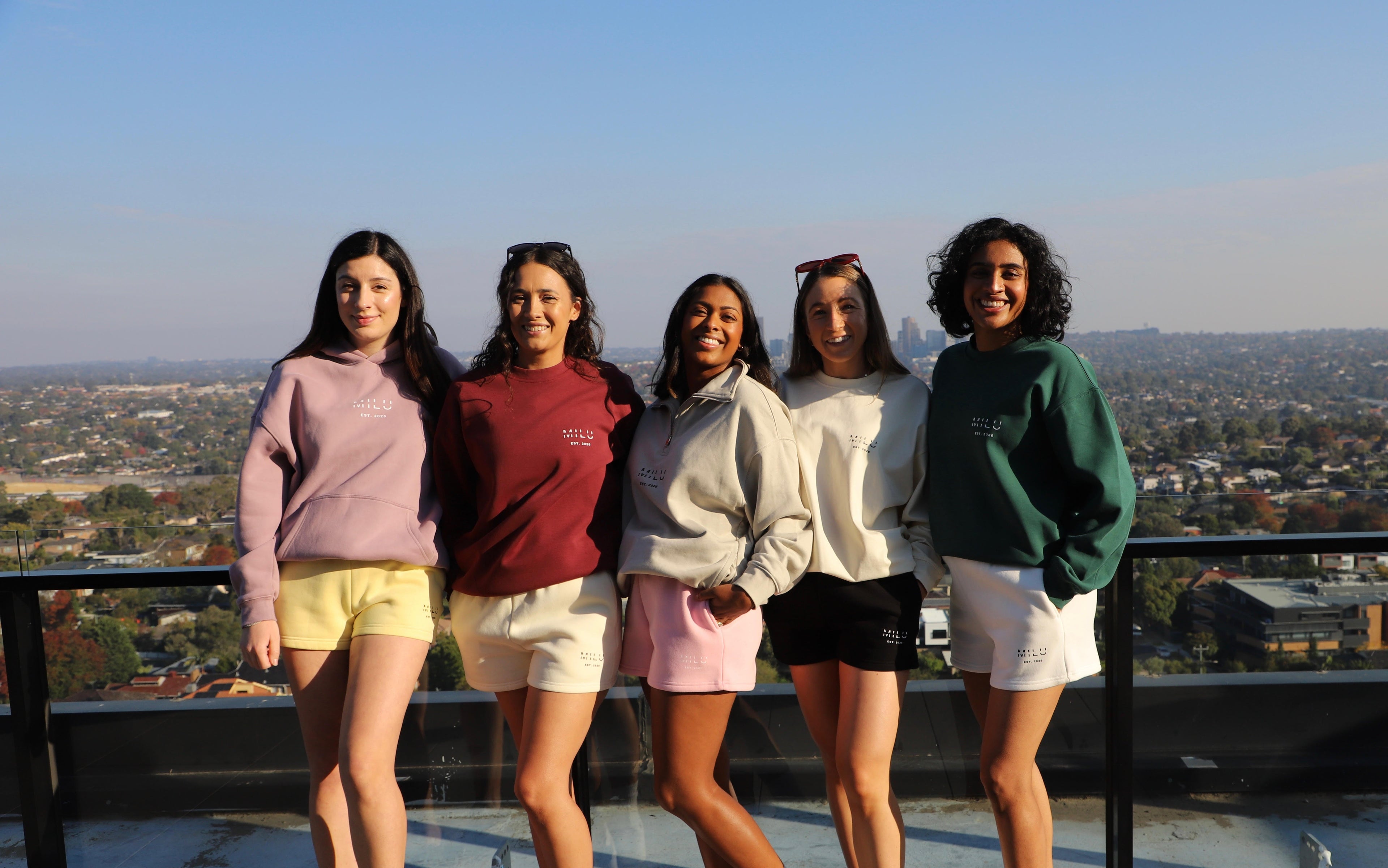 WOMEN'S FLEECE SHORTS - MILU Clothing