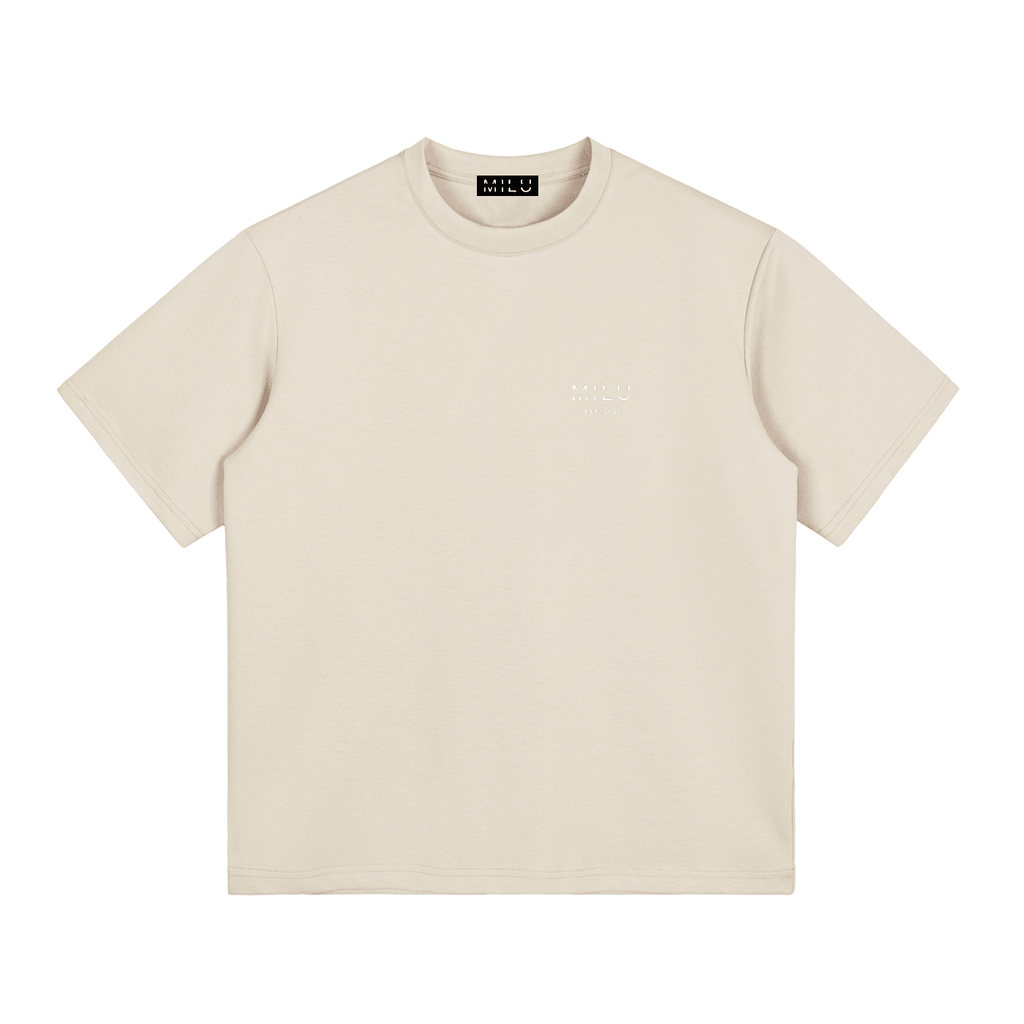 Back to Basics Unisex Tee - Sand - MILU Clothing