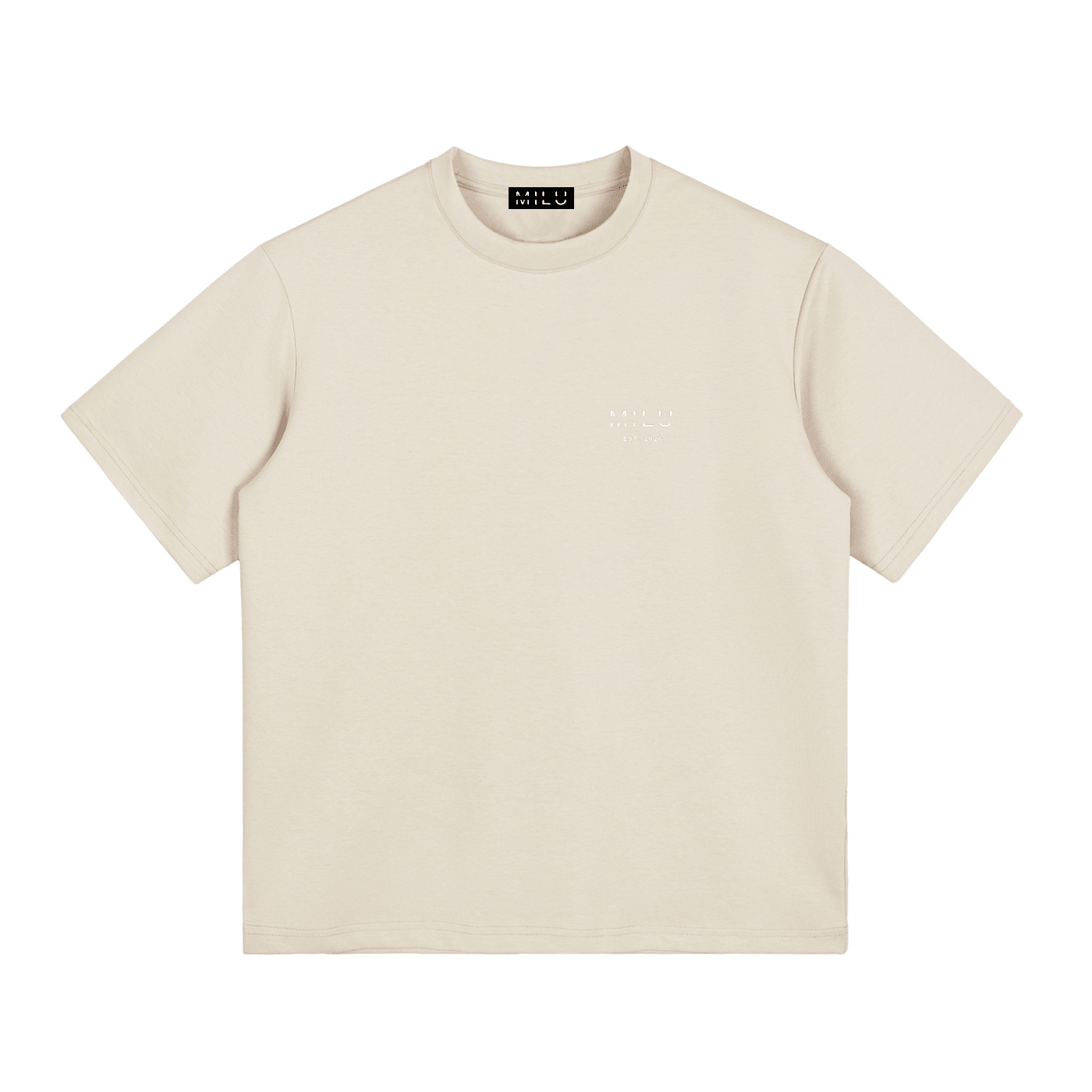 Back to Basics Unisex Tee - Sand - MILU Clothing