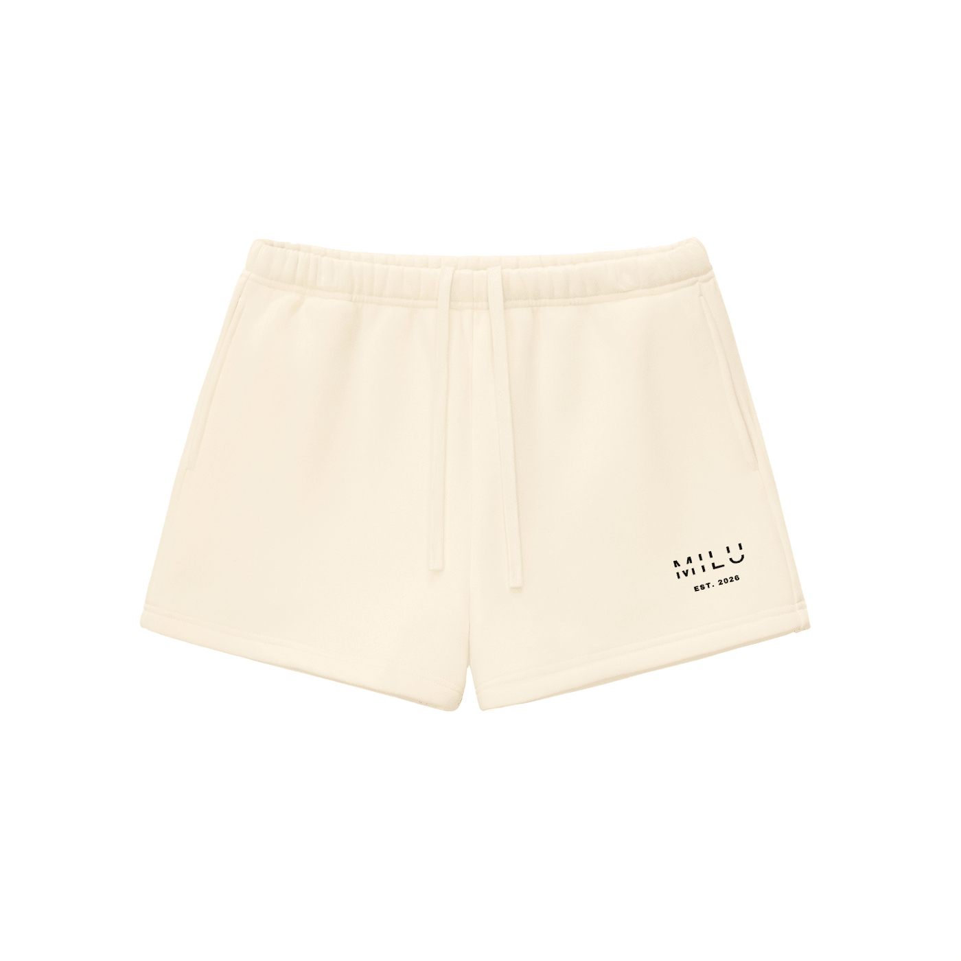 Back to Basics Women's Fleece Shorts - Apricot - MILU Clothing