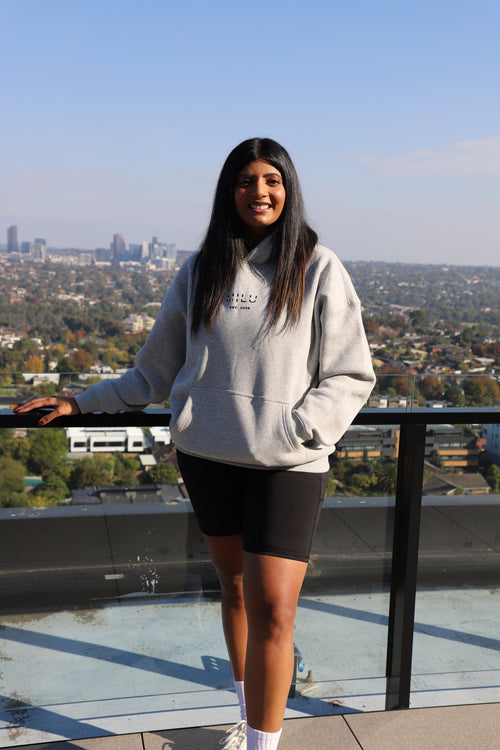 Back to Basics Unisex Hoodie - Grey - MILU Clothing
