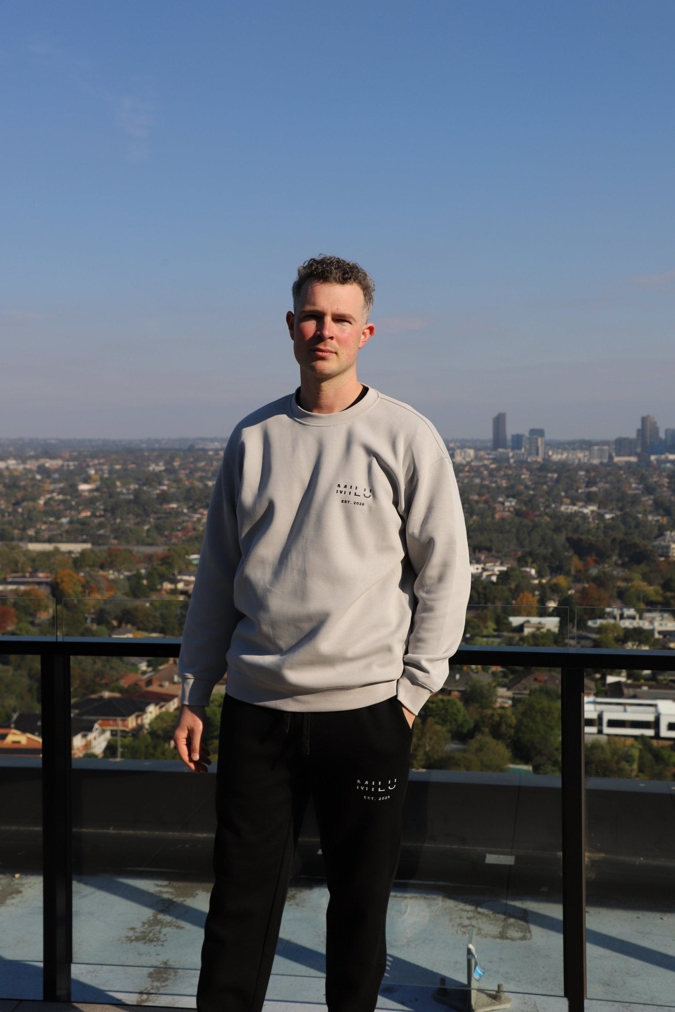 Back to Basics Unisex Crewneck Sweatshirt - Cream - MILU Clothing