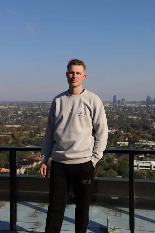 Back to Basics Unisex Crewneck Sweatshirt - Cream - MILU Clothing