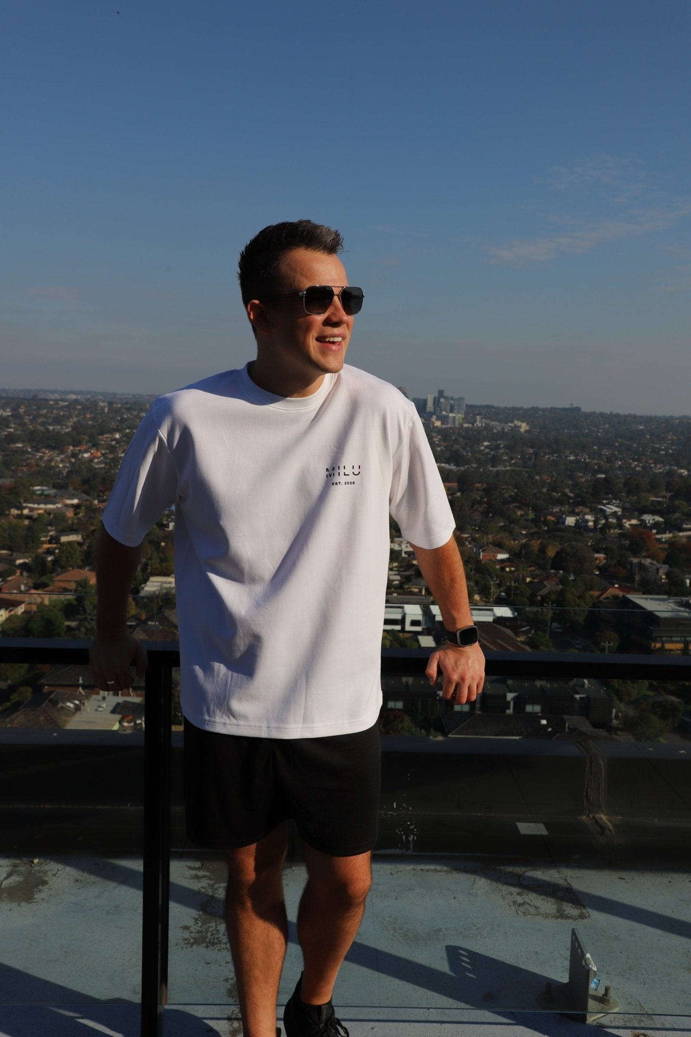 Back to Basics Unisex Tee - White - MILU Clothing
