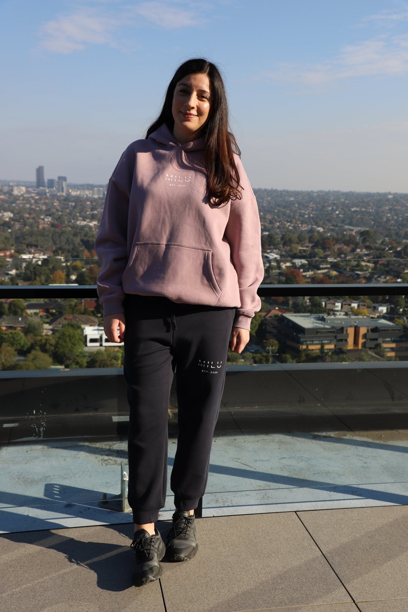 Back to Basics Unisex Tracksuit Pants - Navy Blue - MILU Clothing