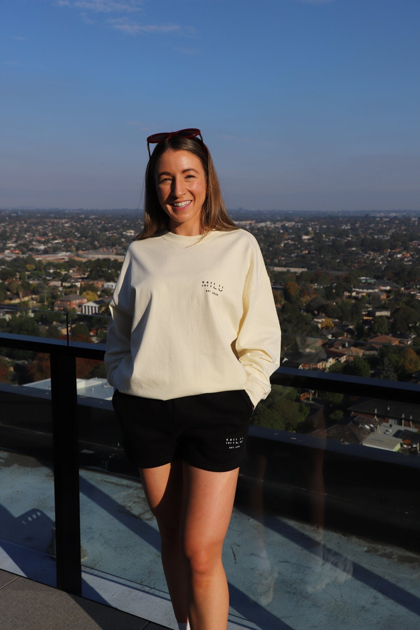 Back to Basics Women's Fleece Shorts - Black - MILU Clothing