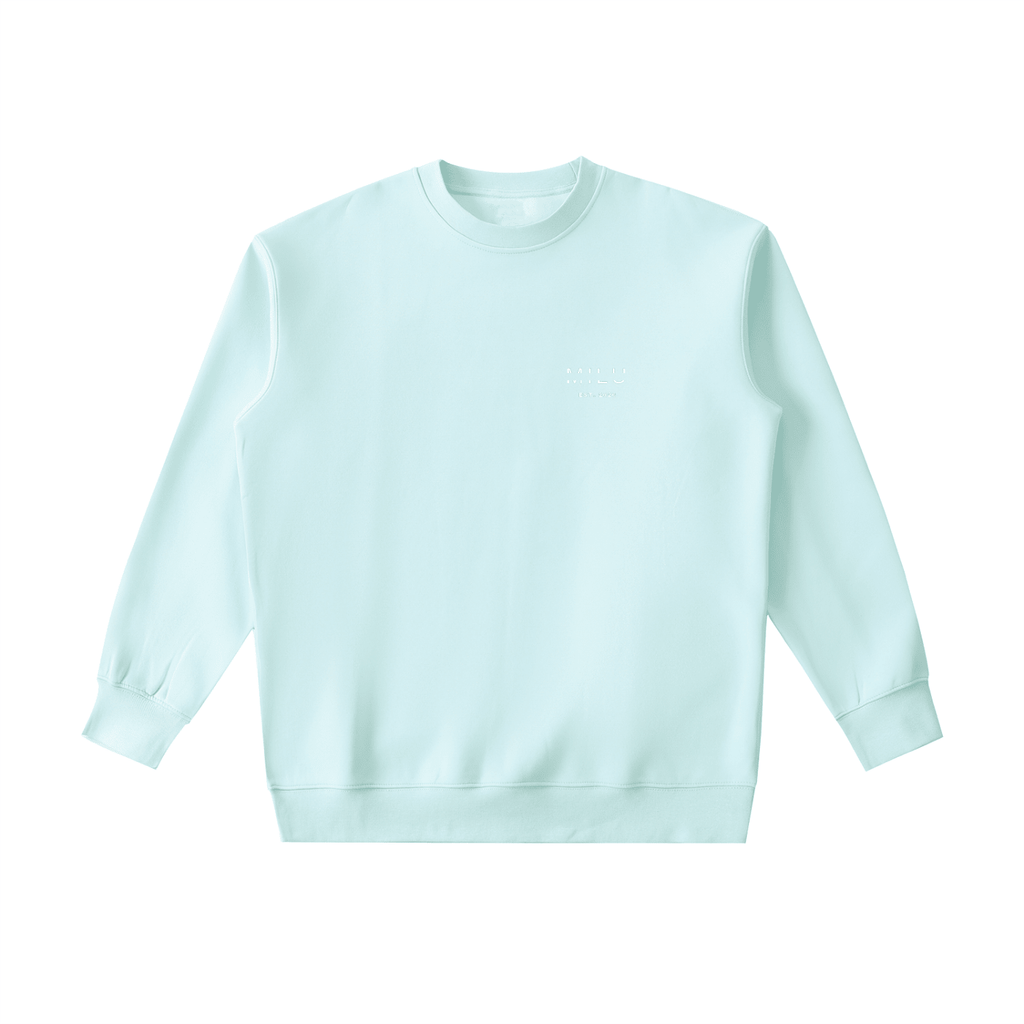 Back to Basics Unisex Crewneck Sweatshirt - Arctic Blue - MILU Clothing