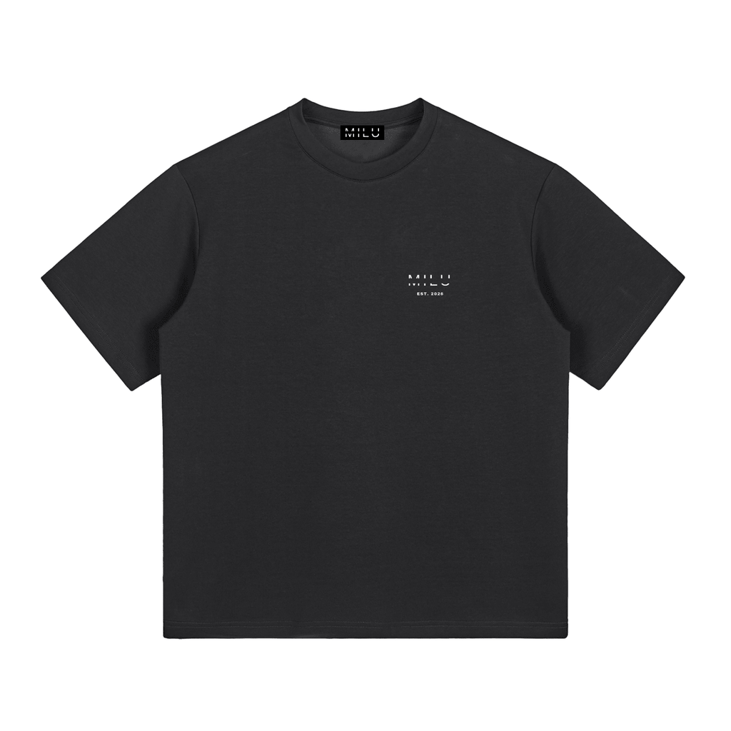 Back to Basics Unisex Tee - Black - MILU Clothing