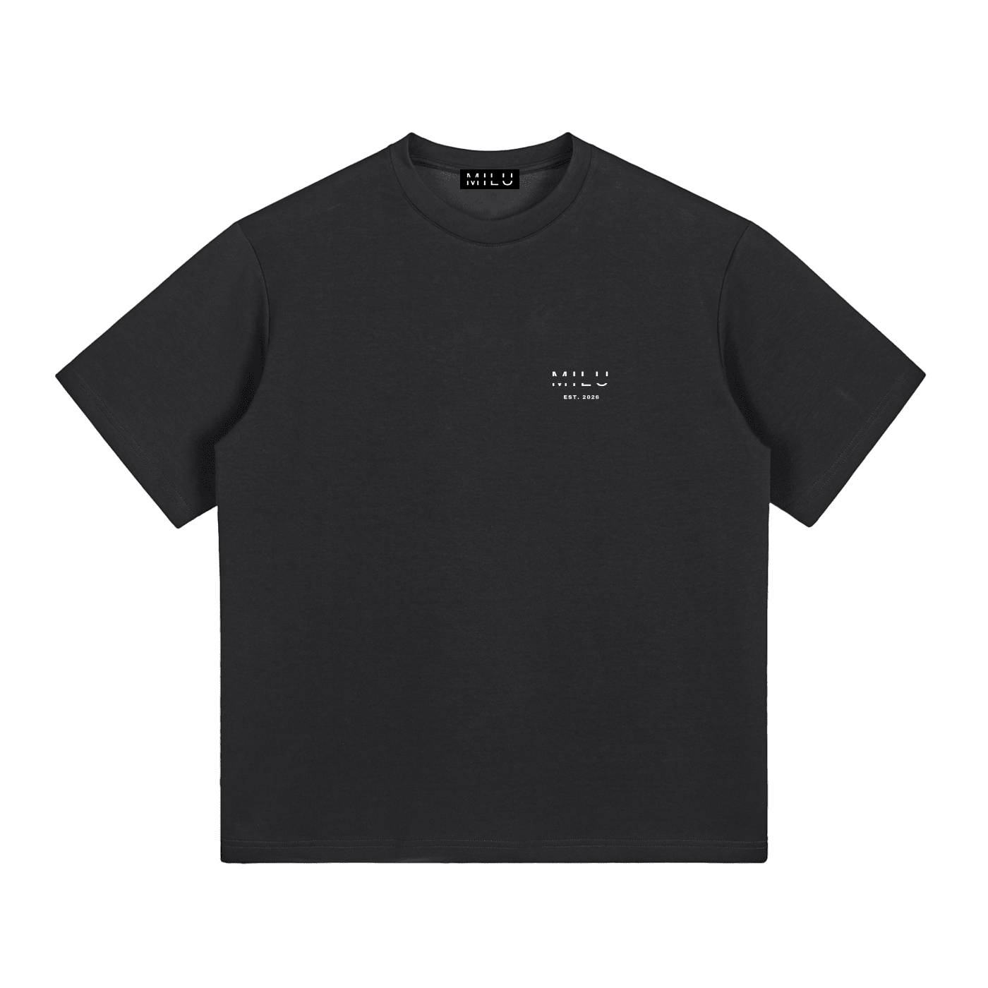 Back to Basics Unisex Tee - Black - MILU Clothing