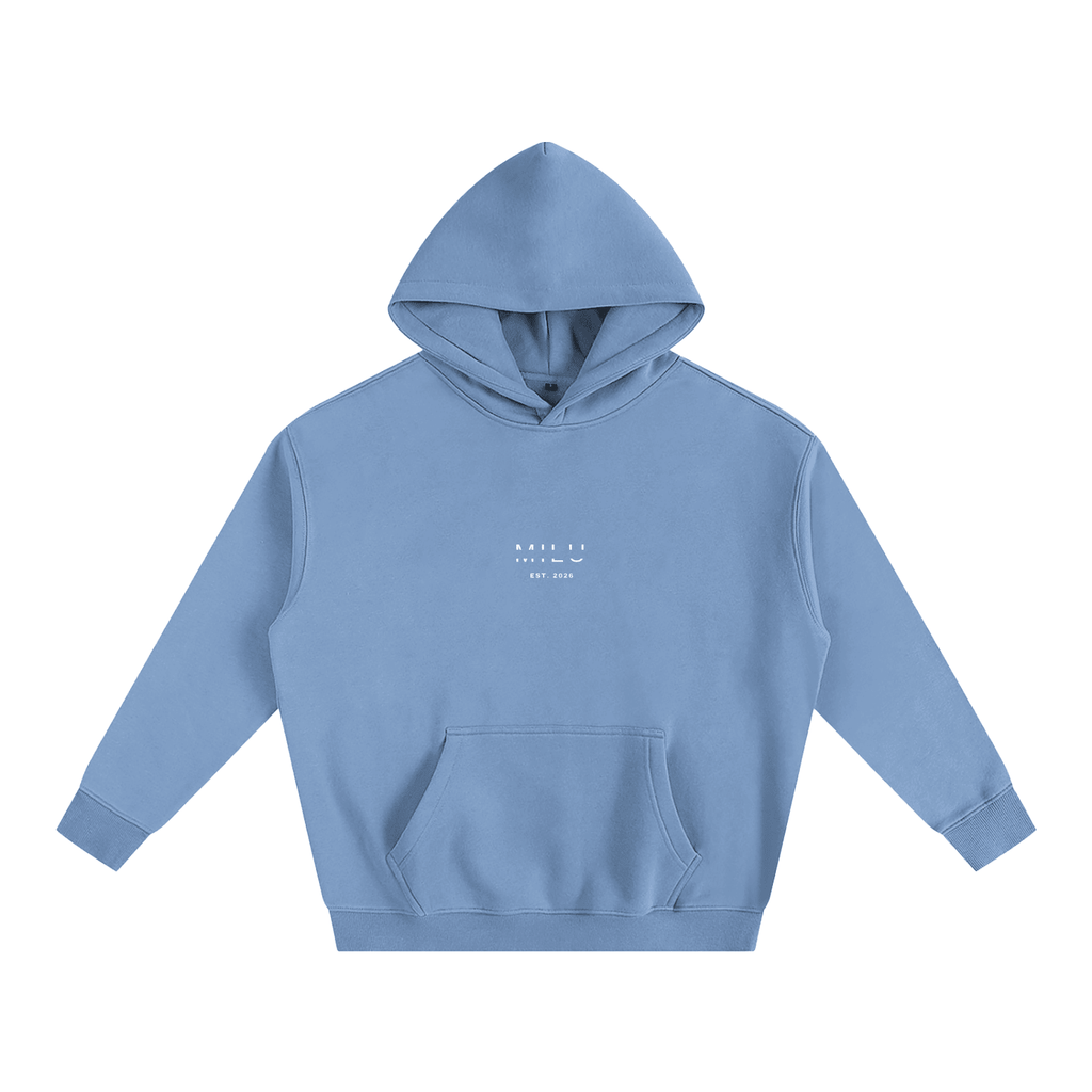 Back to Basics Unisex Hoodie - Sky Blue - MILU Clothing